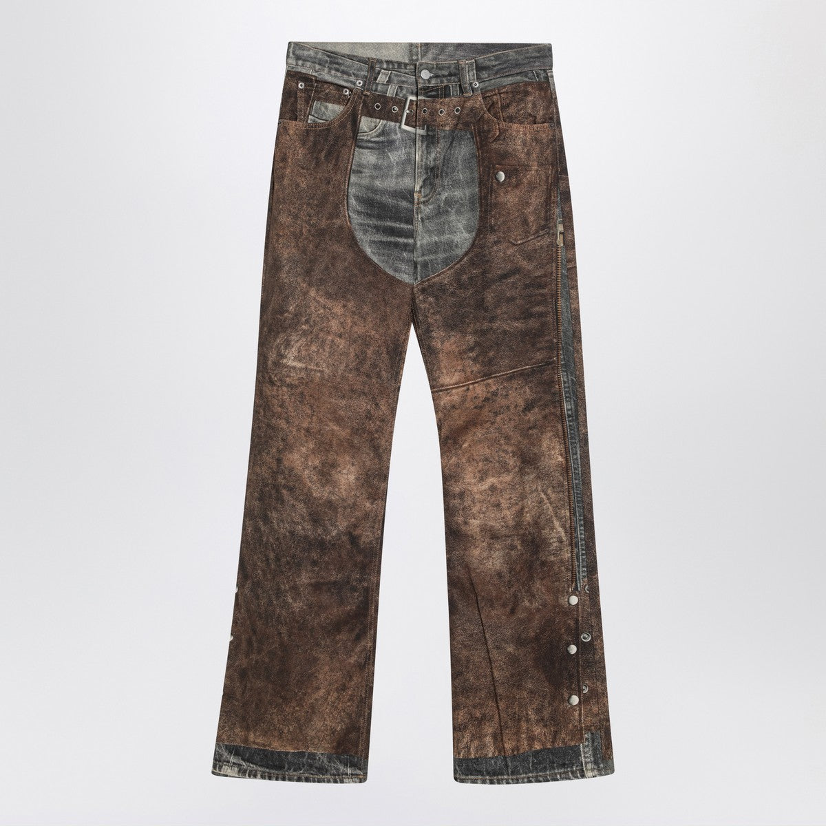 Acne Studios Jeans with Trompe L''Oeil print Acne Studios