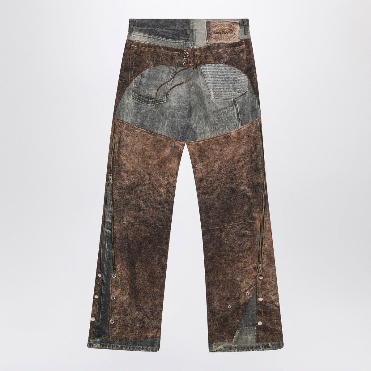Acne Studios Jeans with Trompe L''Oeil print Acne Studios