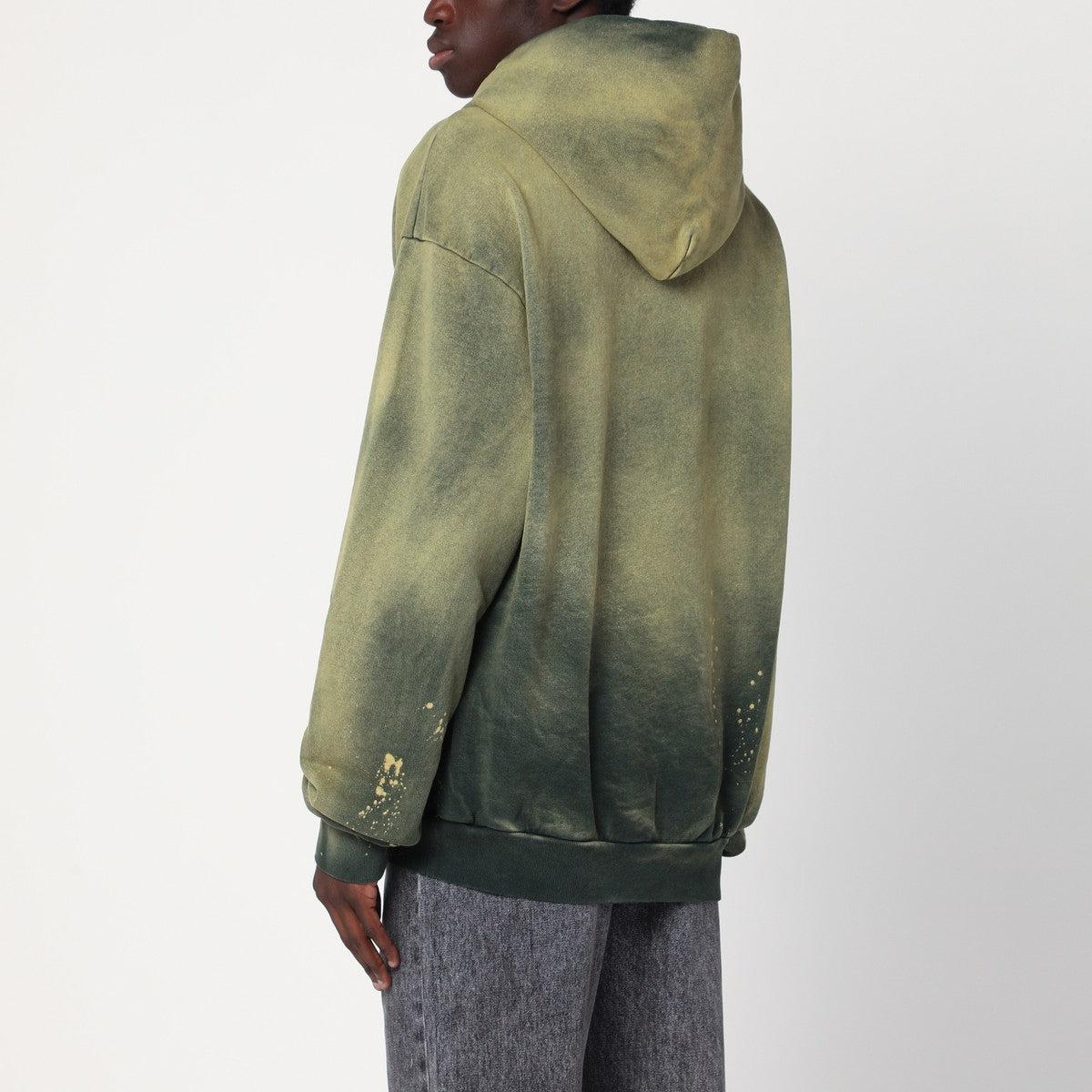 Basketcase Gallery Green/yellow gradient hoodie Basketcase Gallery
