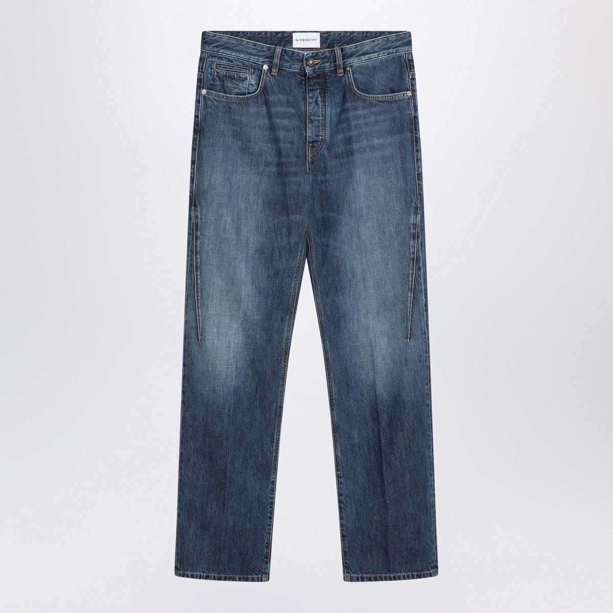 Givenchy Straight jeans dark blue washed effect Givenchy