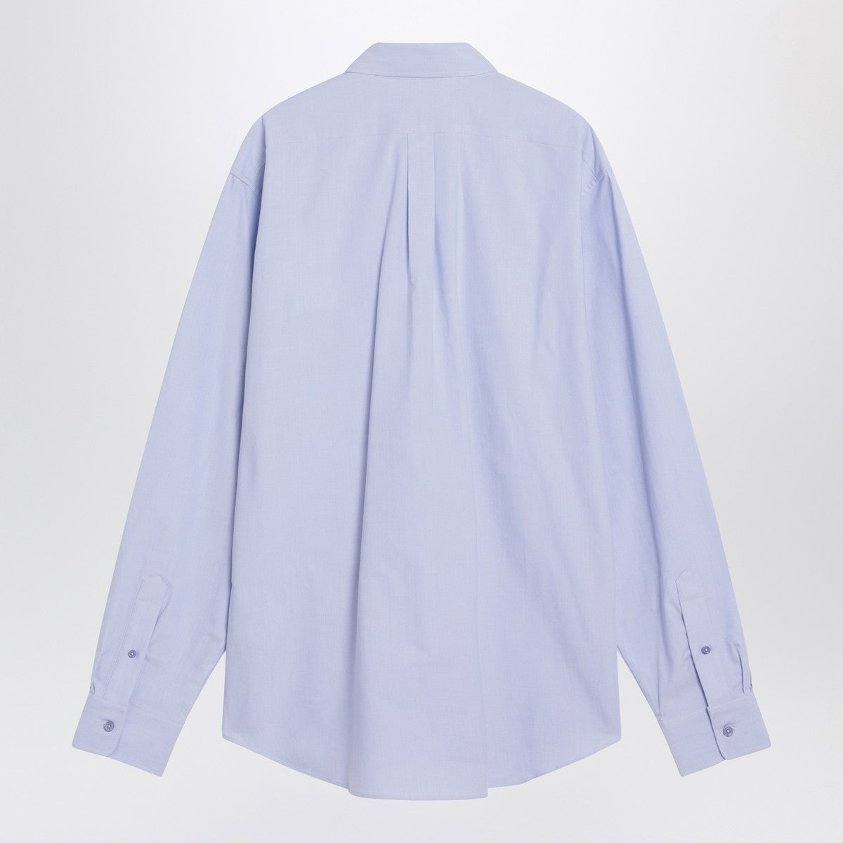 Givenchy Light blue button-down shirt in cotton Givenchy