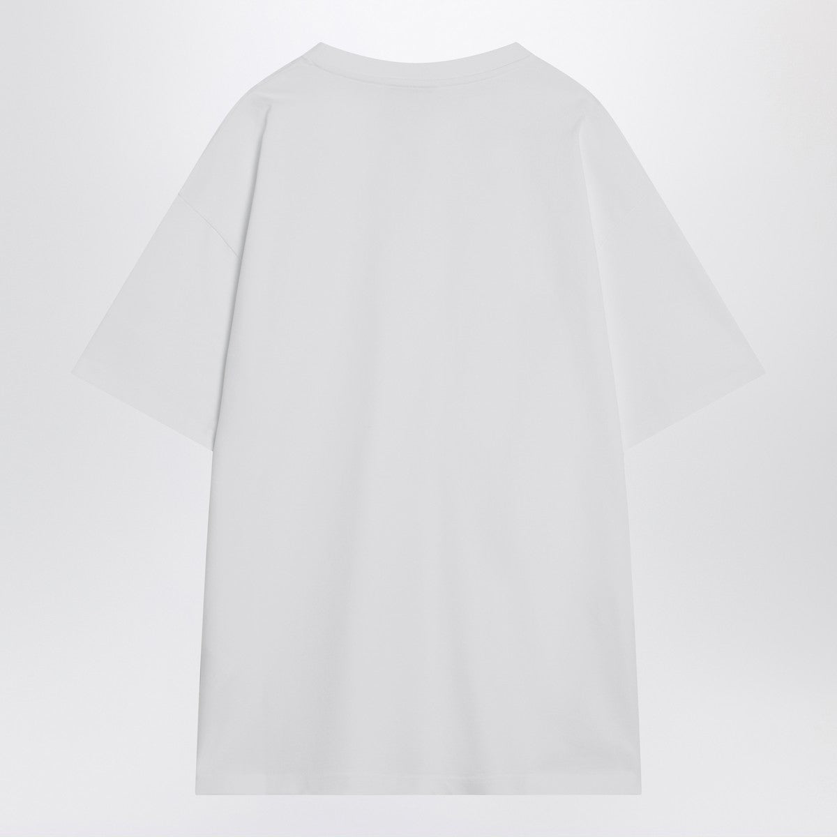 Givenchy White cotton T-shirt with logo patch Givenchy