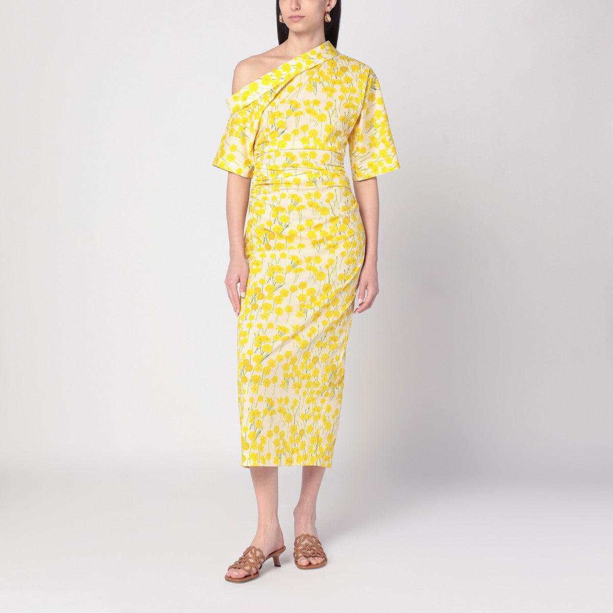 BERNADETTE Bowery dress with floral pattern BERNADETTE
