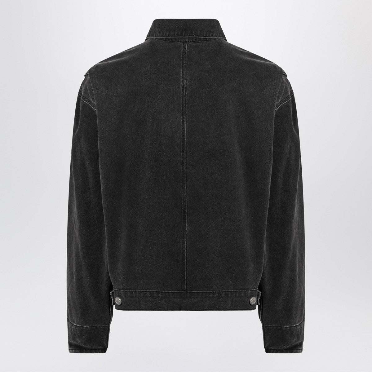 Basketcase Gallery Black washed denim jacket Basketcase Gallery