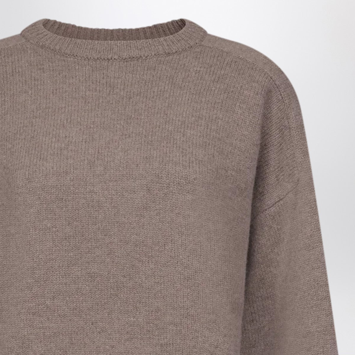 LouLou De Saison Bruzzi Lds taupe melange sweater LouLou De Saison