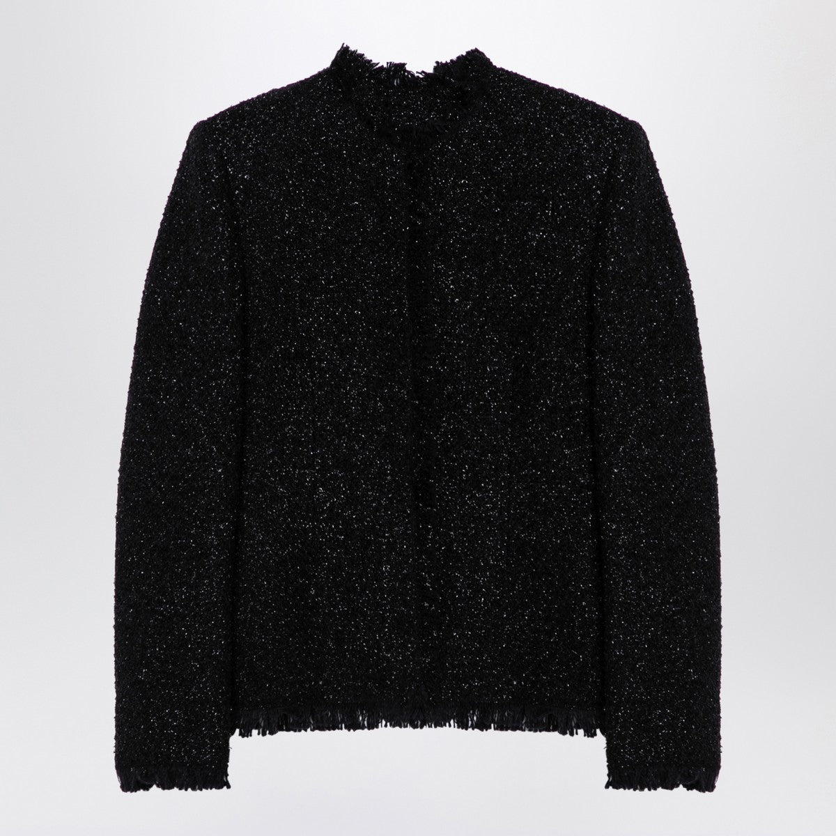 Givenchy Black tweed and lurex jacket Givenchy