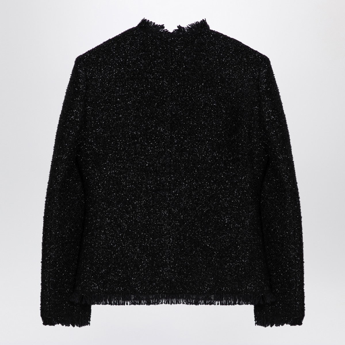 Givenchy Black tweed and lurex jacket Givenchy