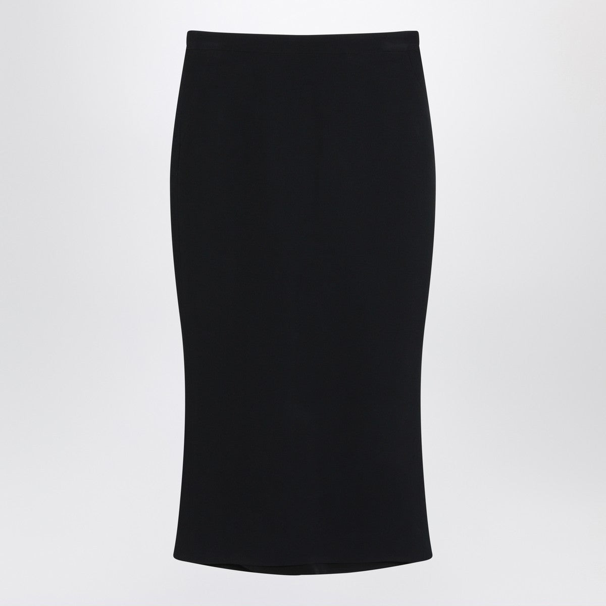 Givenchy Black midi skirt with pleats on the back Givenchy