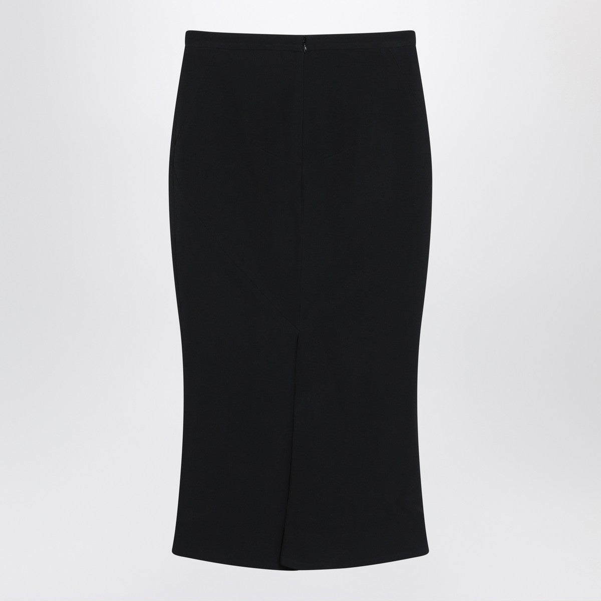 Givenchy Black midi skirt with pleats on the back Givenchy