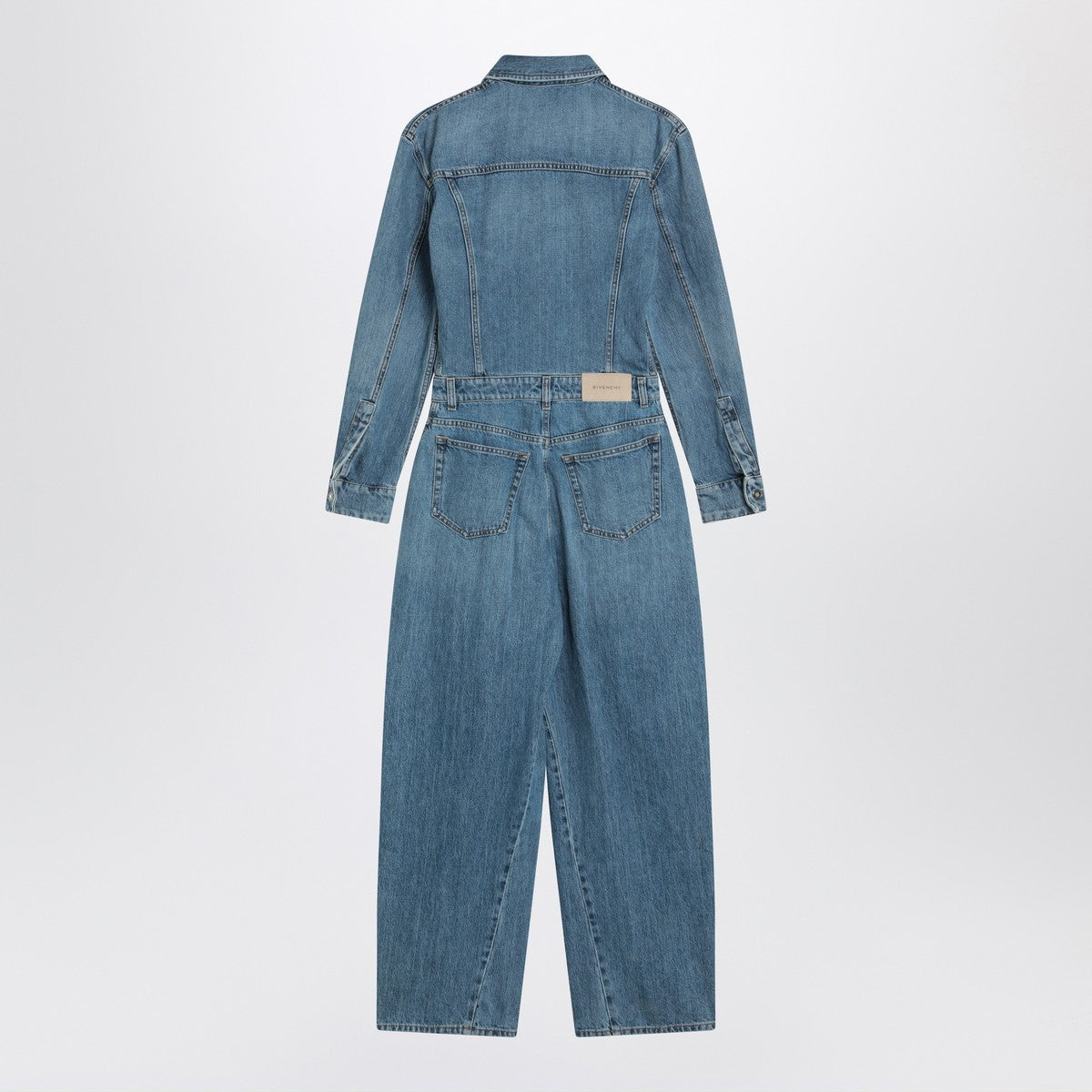 Givenchy Light blue denim jumpsuit Givenchy