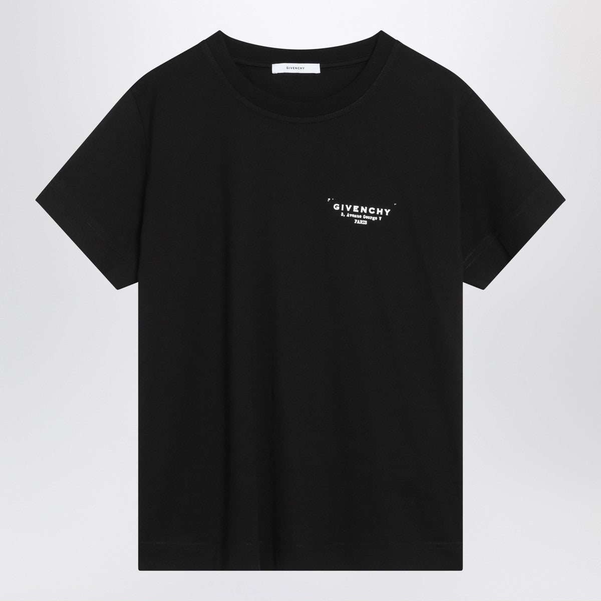 Givenchy Black cotton T-shirt with logo Givenchy