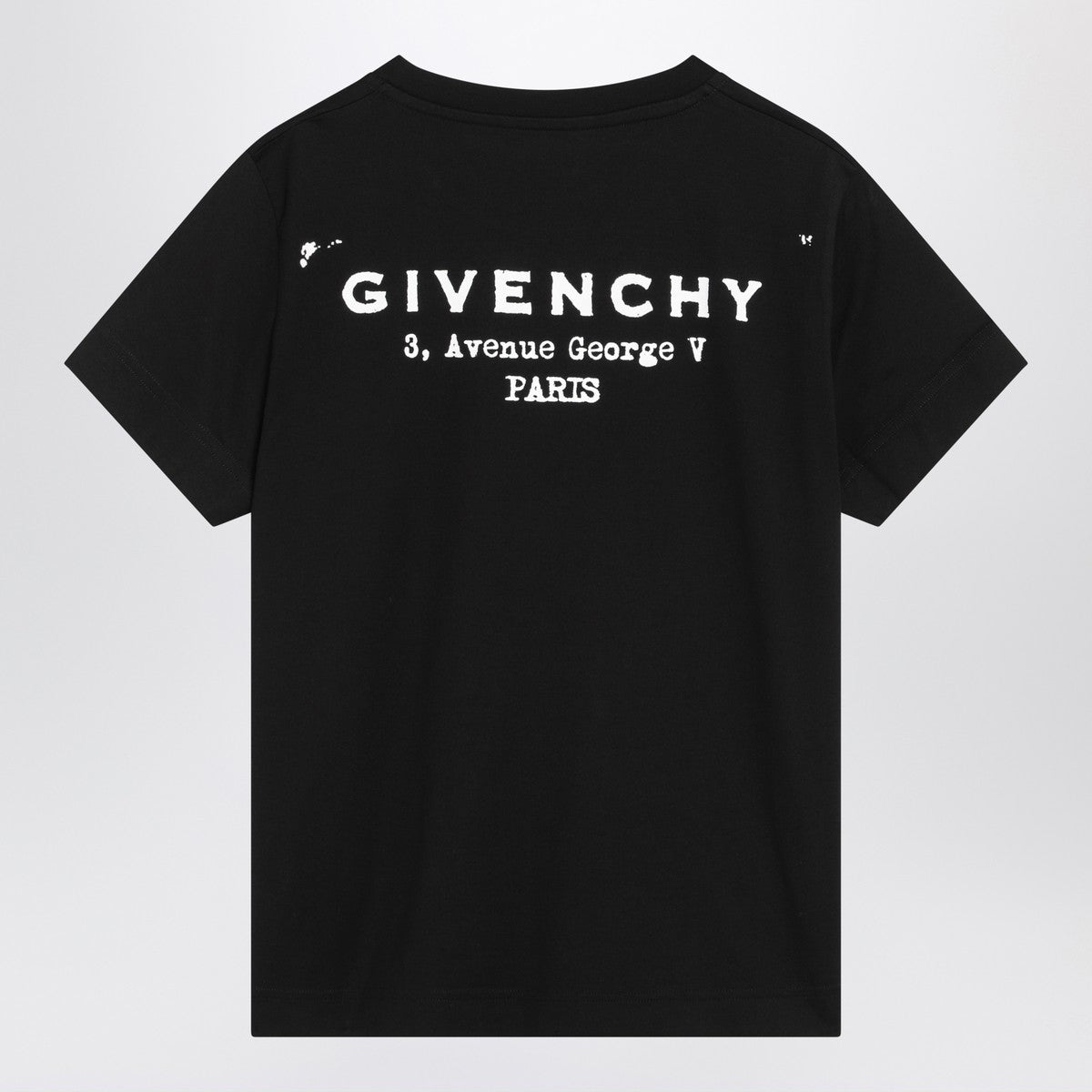 Givenchy Black cotton T-shirt with logo Givenchy