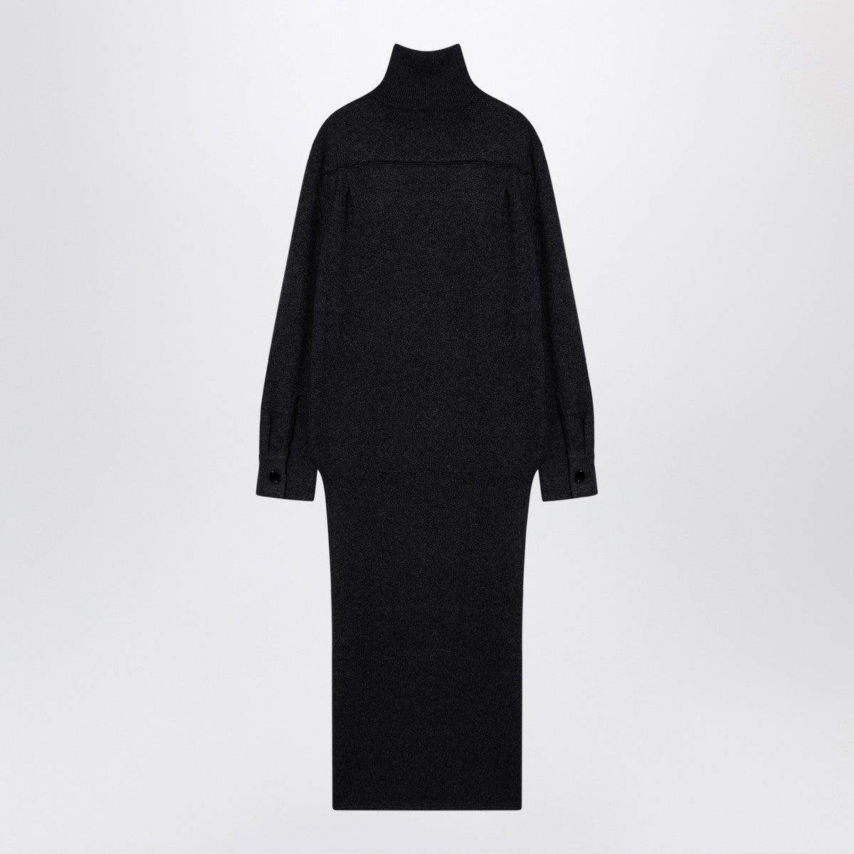 Givenchy Dark grey turtleneck with drawstring Givenchy