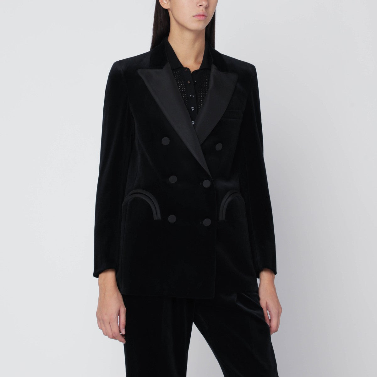 Blazé Milano Blazer Jealousy in black velvet Blazé Milano