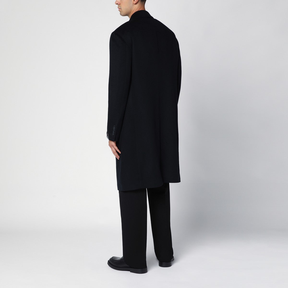 Tagliatore Blue London double-breasted coat Tagliatore