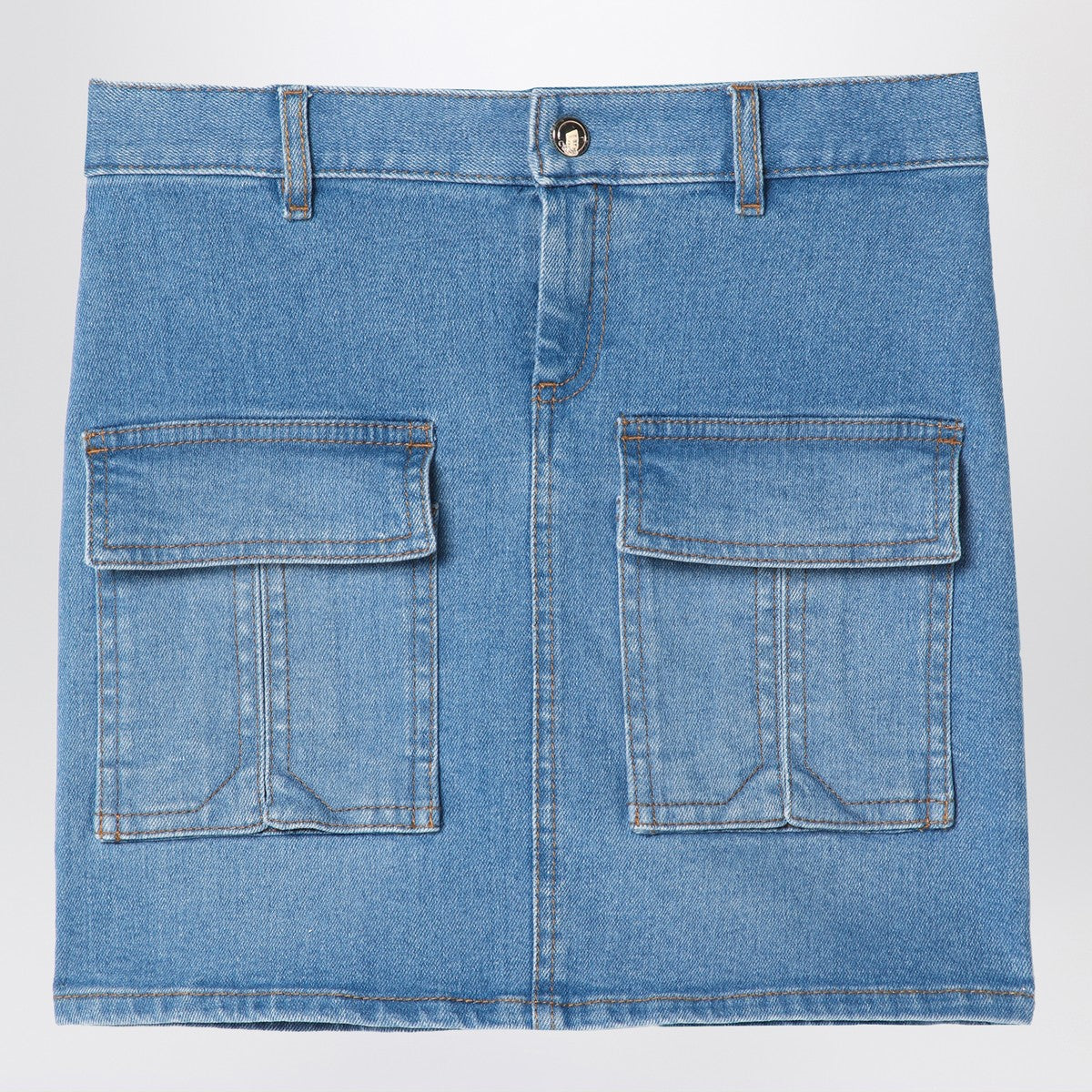 Chloé Blue denim mini skirt Chloé