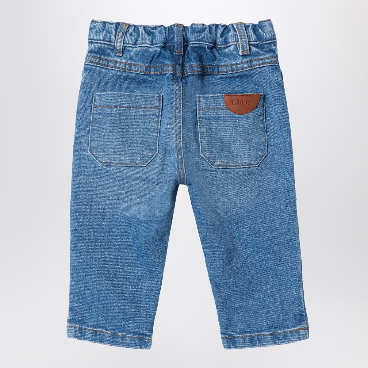 Chloé Blue washed-effect jeans Chloé