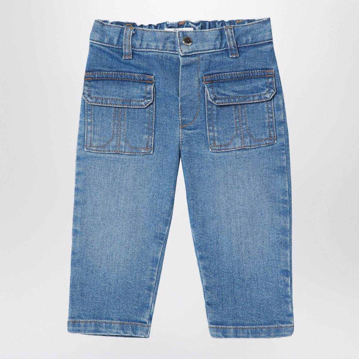 Chloé Blue washed-effect jeans Chloé