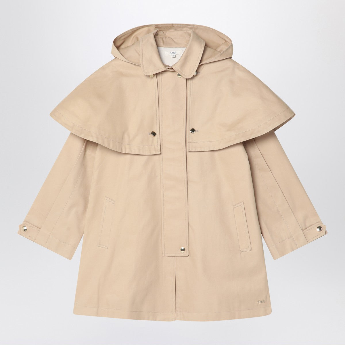 Chloé Beige cotton trench coat Chloé