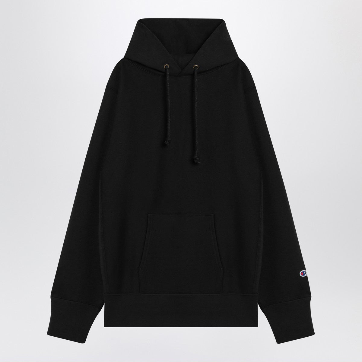 Champion Black cotton hoodie Champion