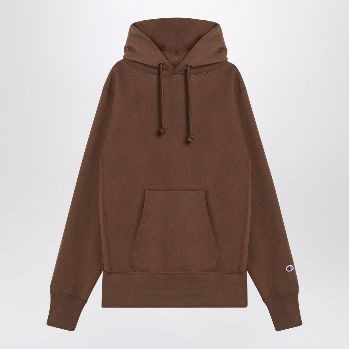 Champion Brown cotton hoodie