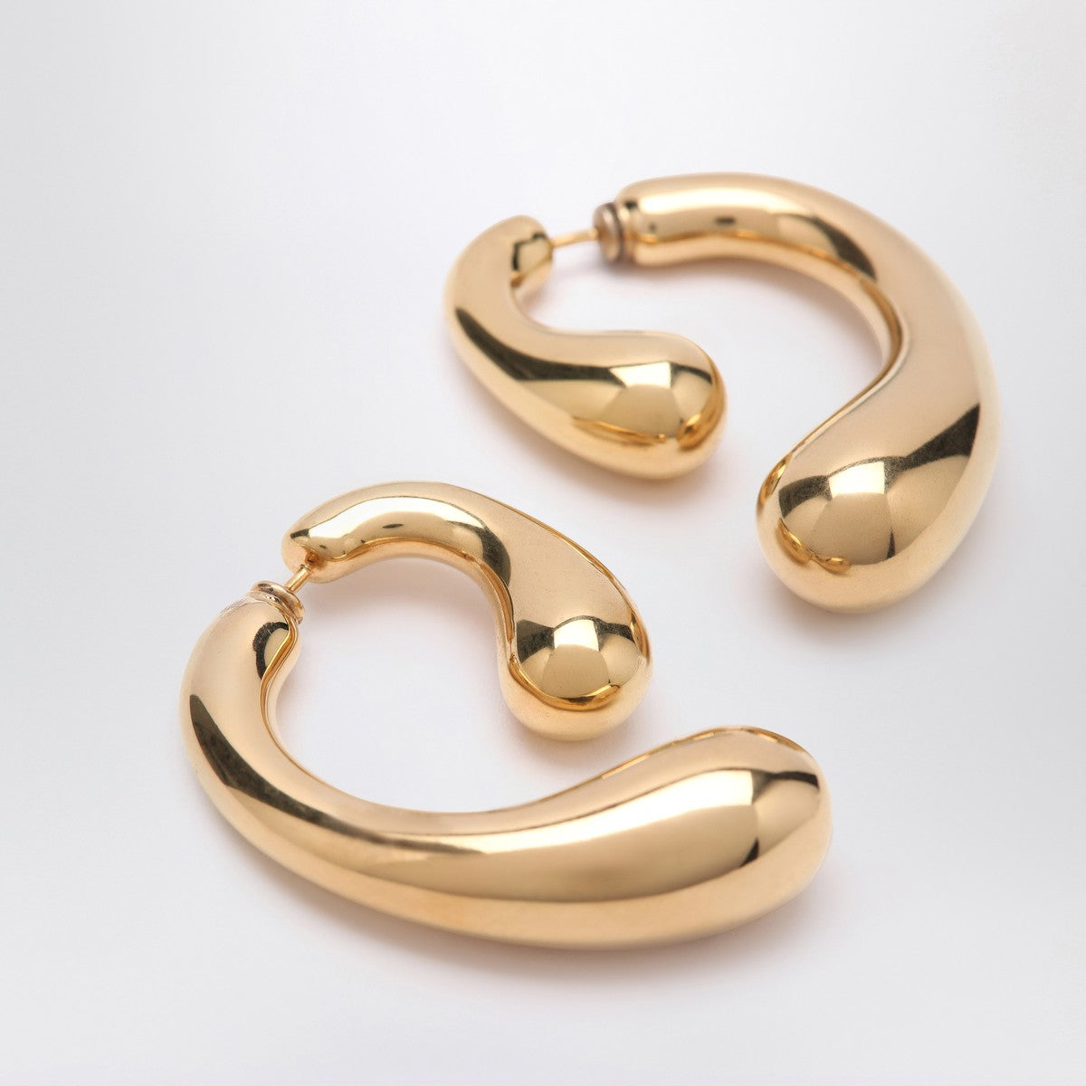 Panconesi P gold earrings Panconesi