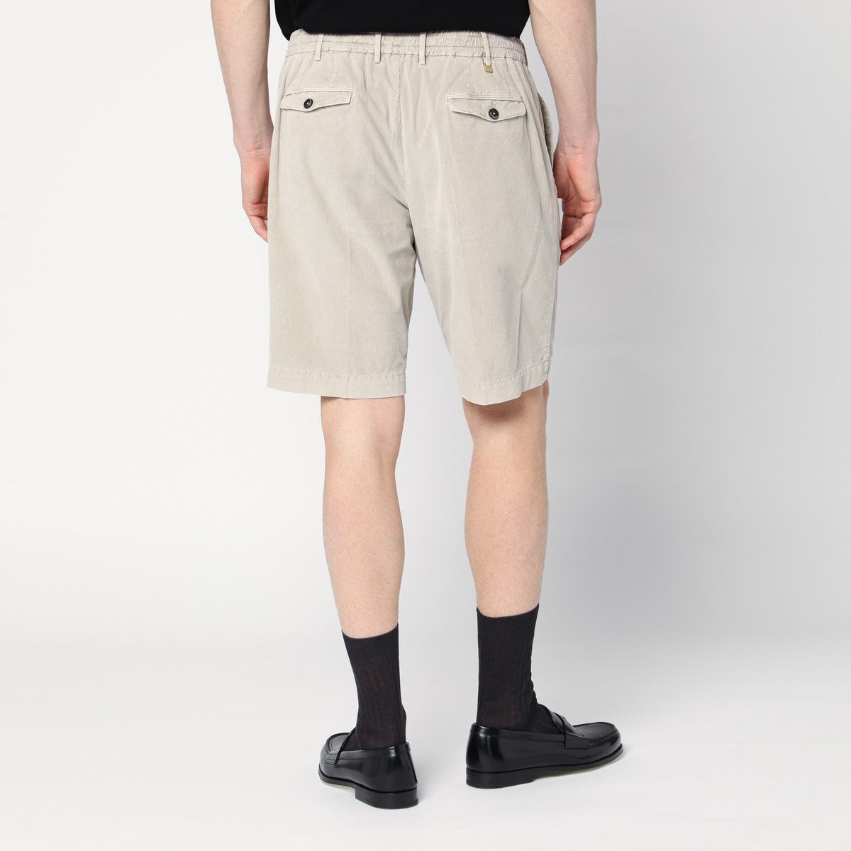 PT Torino Beige cotton bermuda shorts PT Torino
