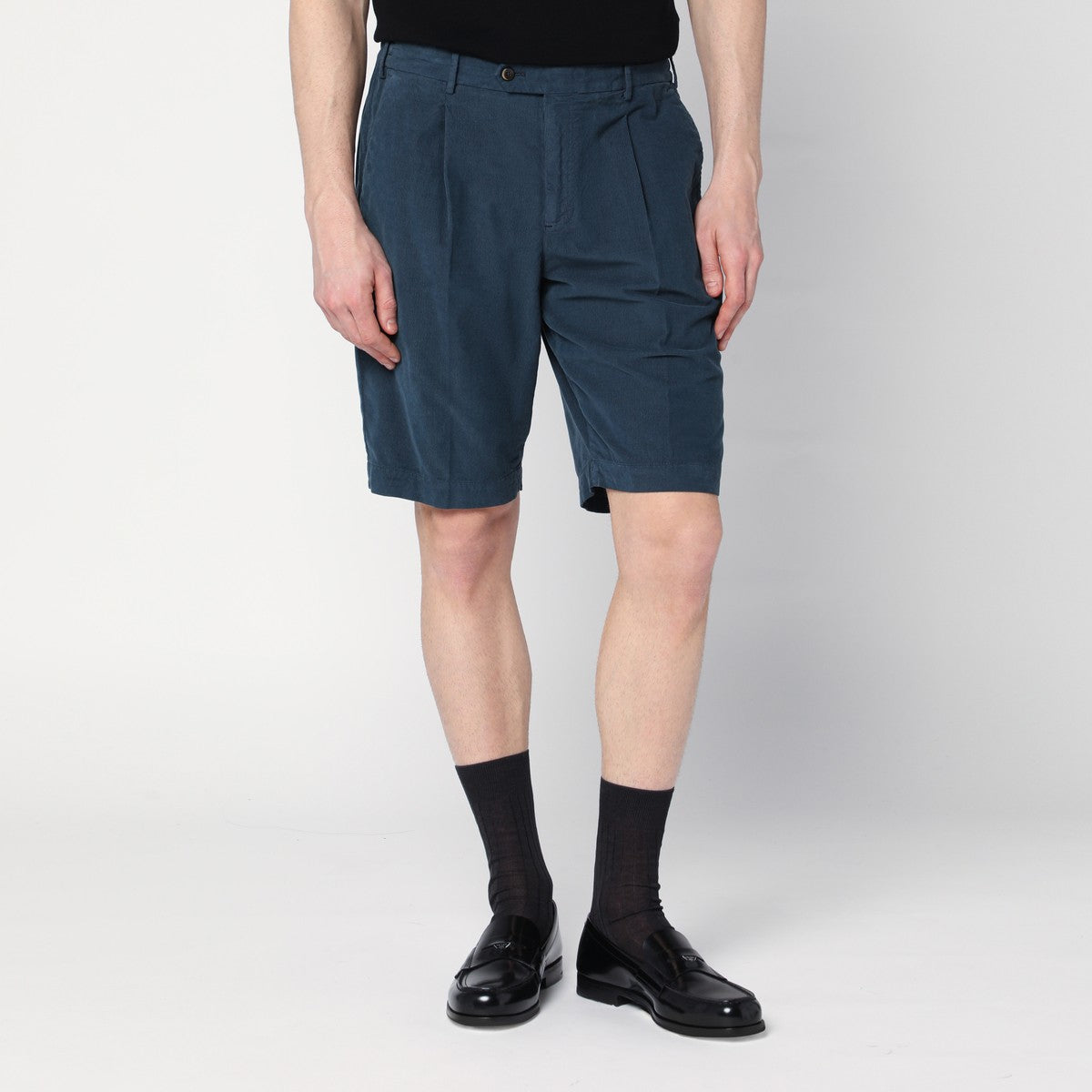 PT Torino Blue cotton bermuda shorts PT Torino