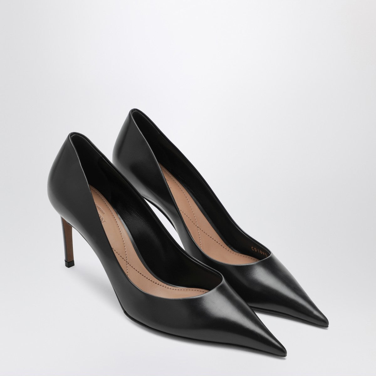 Dolce & Gabbana Dolce&Gabbana Black calfskin Devotion pumps Dolce & Gabbana