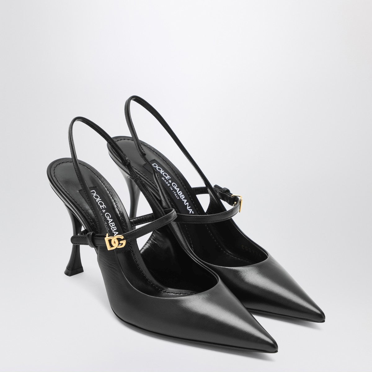 Dolce & Gabbana Dolce&Gabbana Black leather slingback Dolce & Gabbana