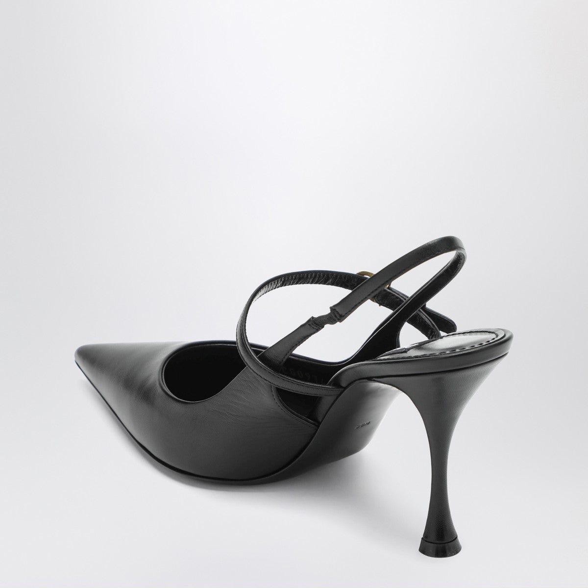 Dolce & Gabbana Dolce&Gabbana Black leather slingback Dolce & Gabbana