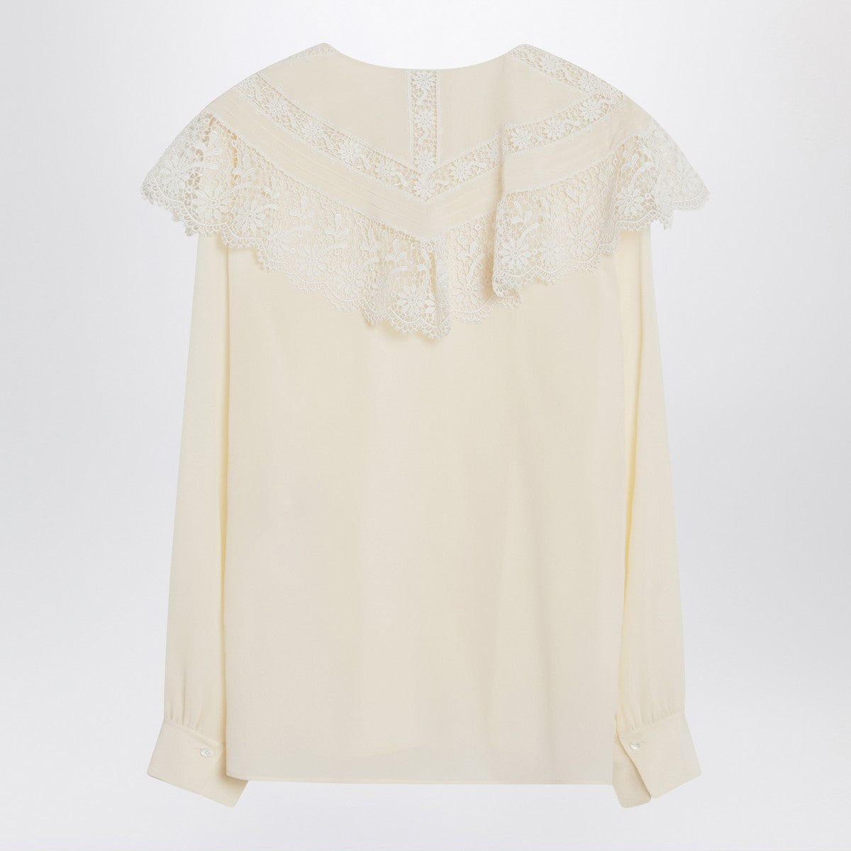 Chloé Ivory crêpe shirt Chloé