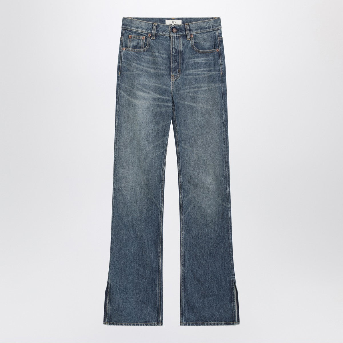 Chloé Blue jeans with slits Chloé