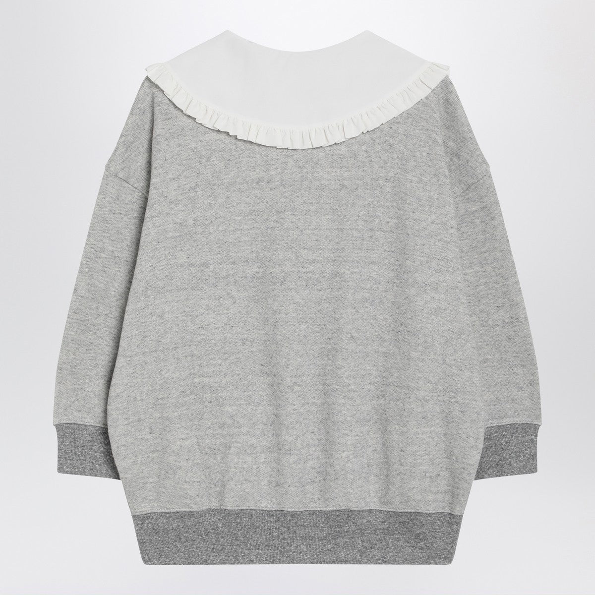 Chloé Gray marl fleece sweatshirt Chloé