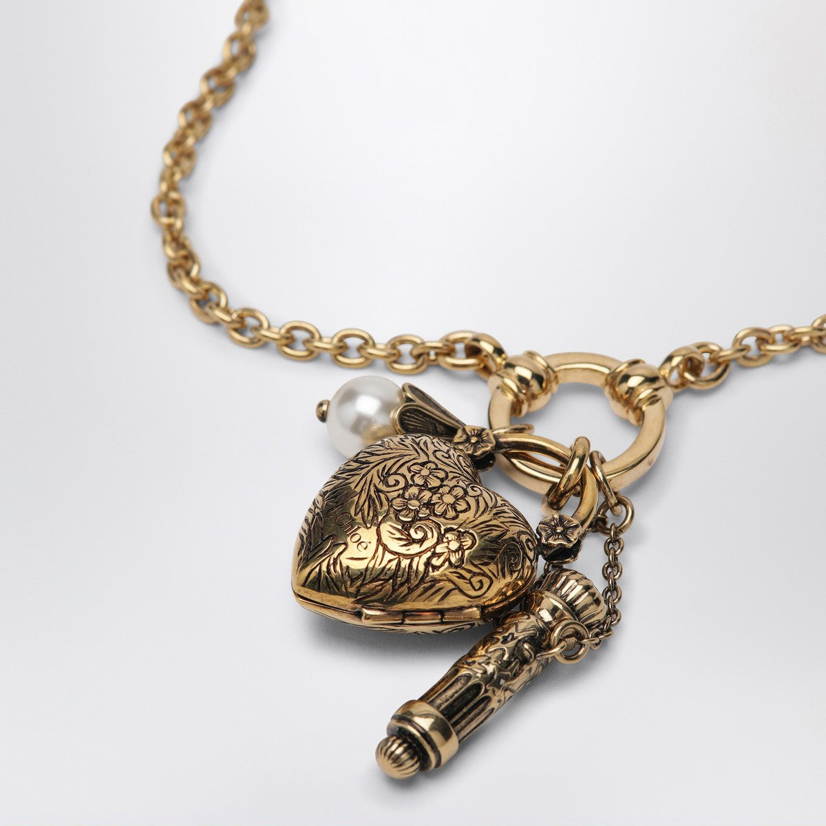 Chloé Vintage Gold brass Château Treasures choker Chloé