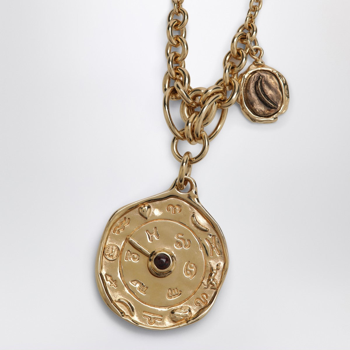 Chloé Gold zodiac pendant necklace Chloé