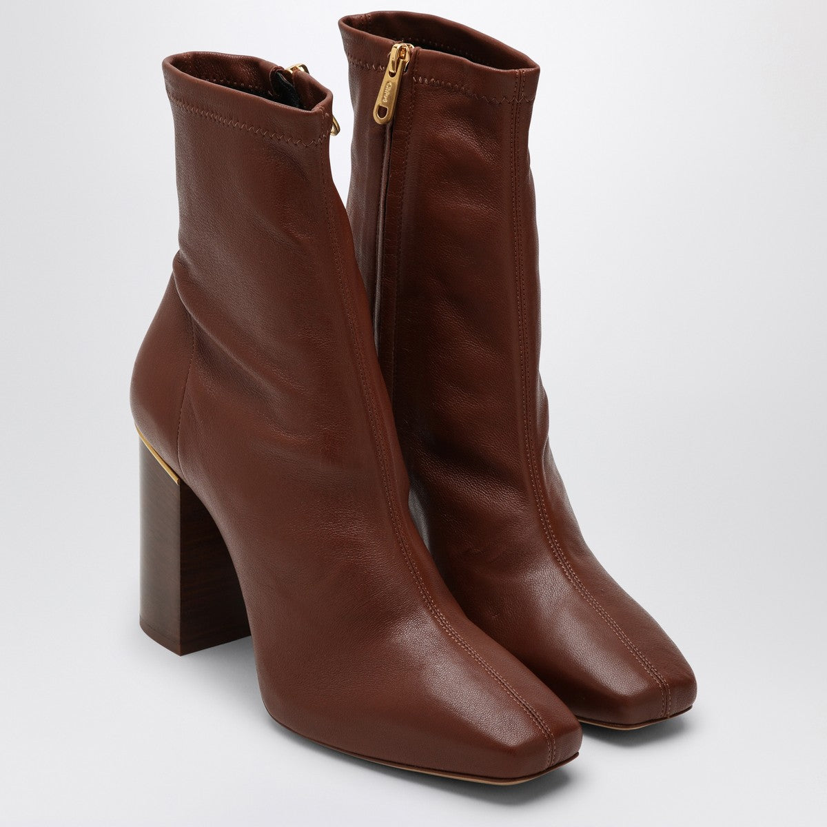 Chloé Cognac-coloured Ambre ankle boot Chloé