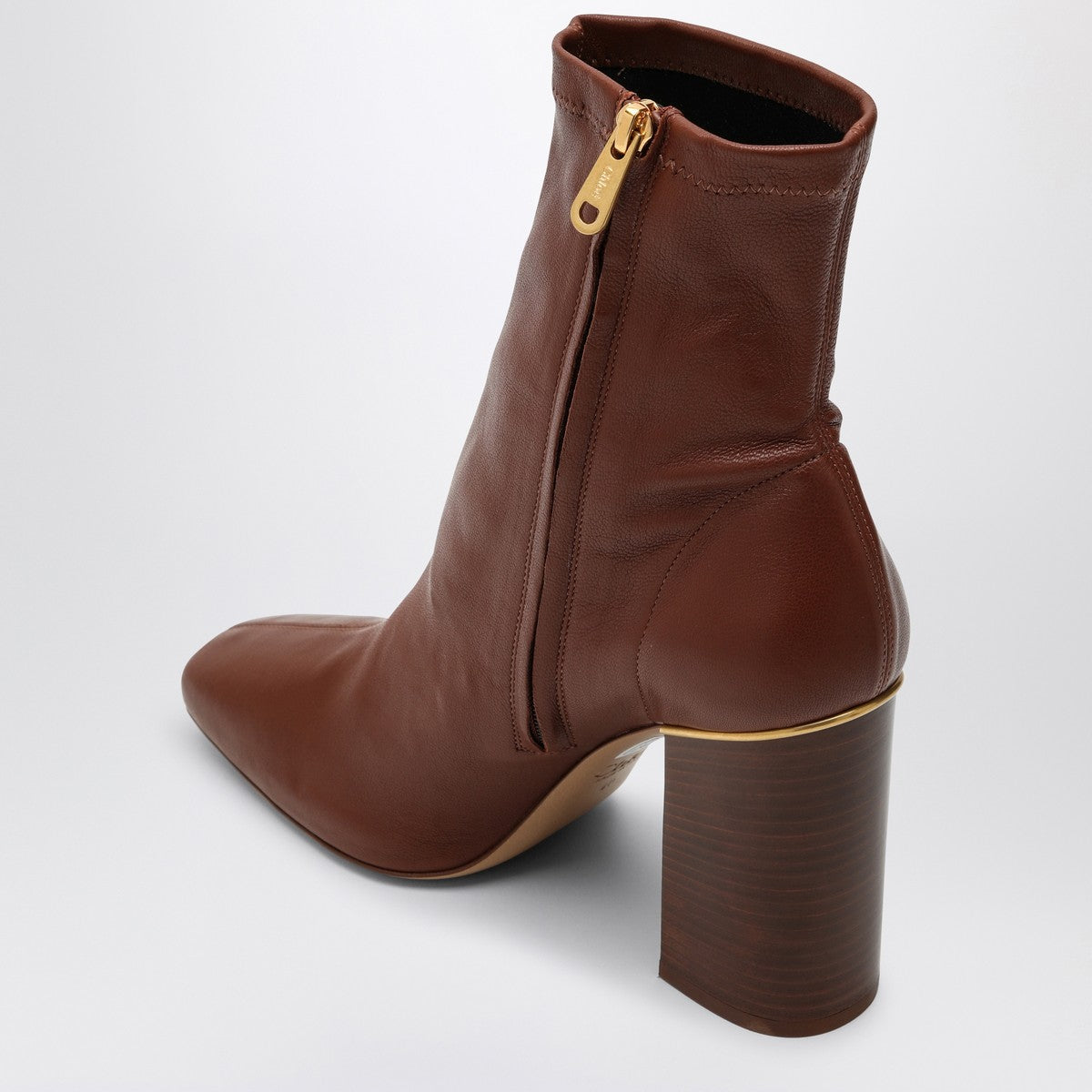 Chloé Cognac-coloured Ambre ankle boot Chloé