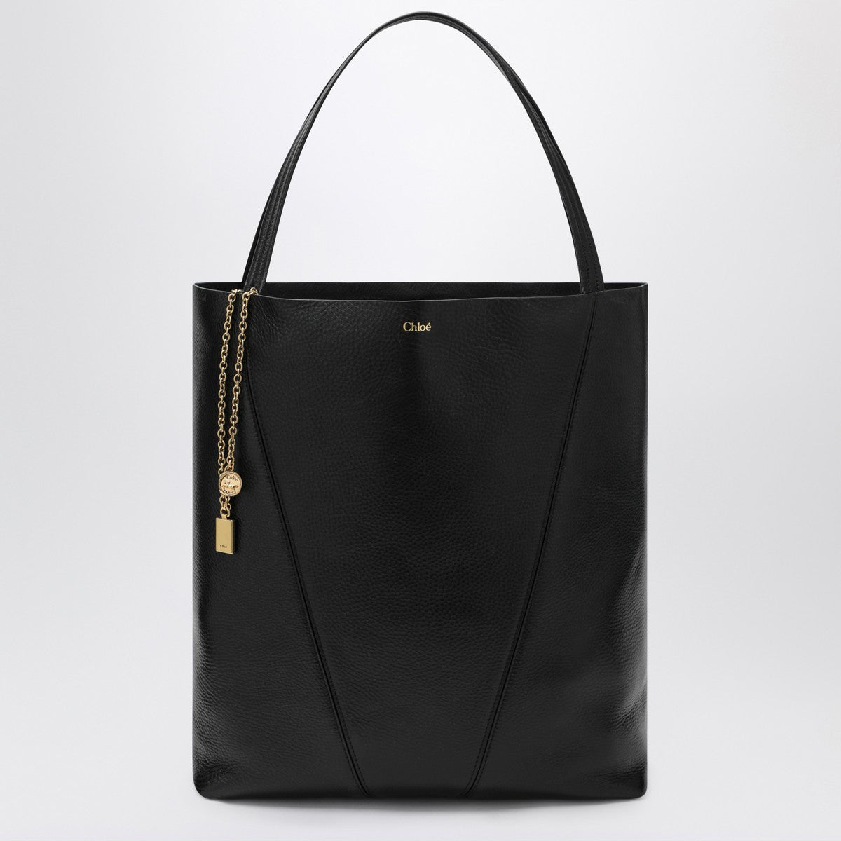 Large black Chloé Spin tote bag Chloé