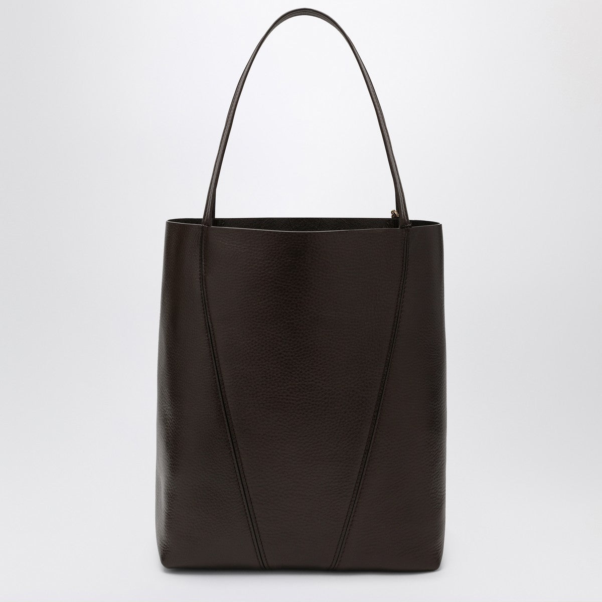 Medium dark brown Chloé Spin tote bag Chloé