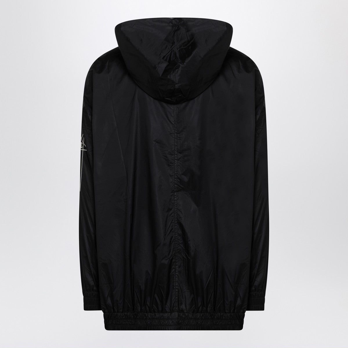 Champion x Rick Owens Lightweight black zip jacket in nylon Champion x Rick Owens