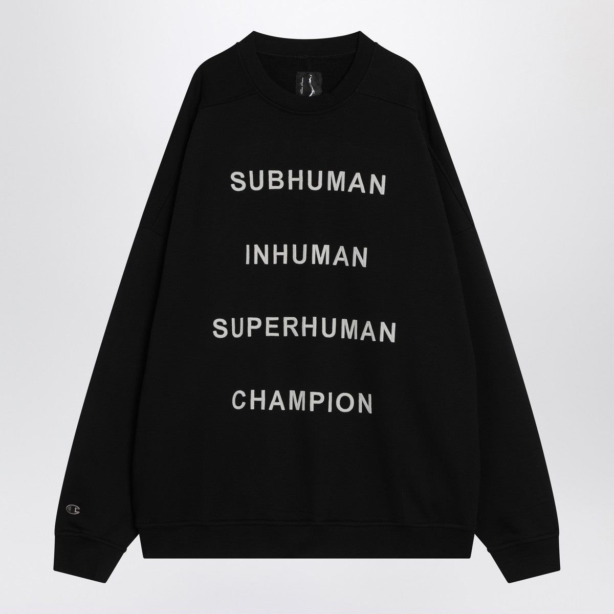 Champion x Rick Owens Black Jumbo Jeson sweatshirt Champion x Rick Owens