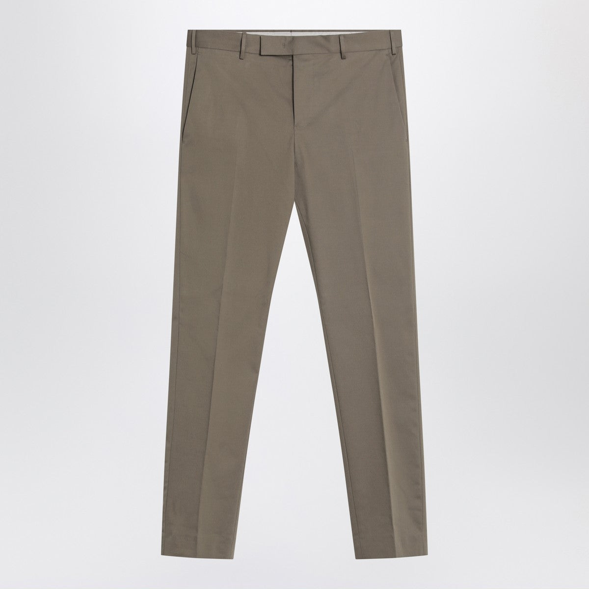 PT Torino Slim-fit military green trousers in cotton PT Torino