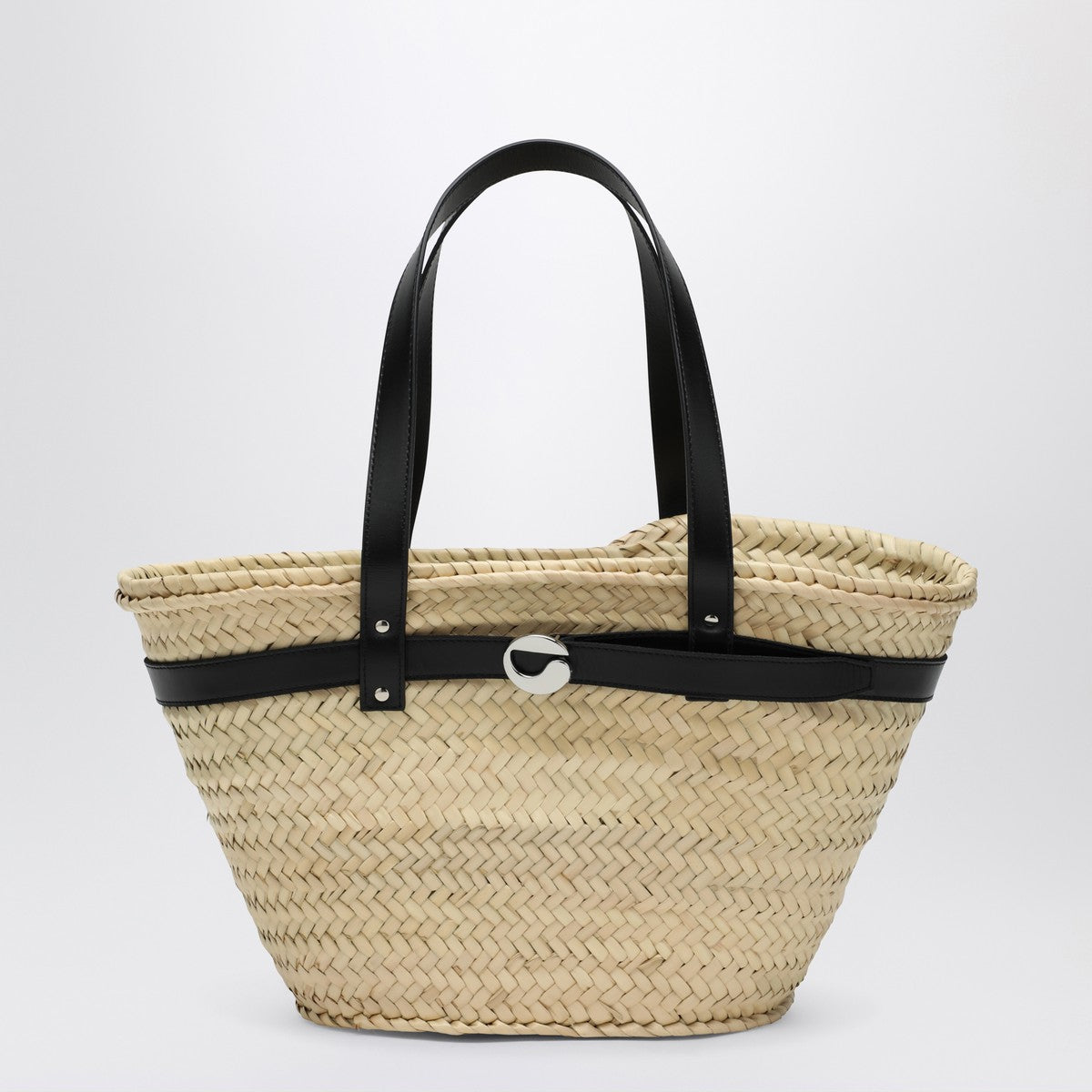 Coperni Palm medium raffia shopping bag Coperni
