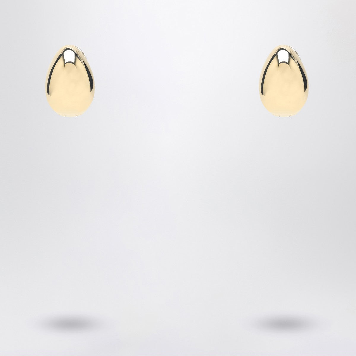 Coperni Gold C logo earrings