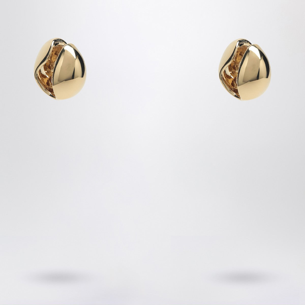 Coperni Gold C logo earrings Coperni