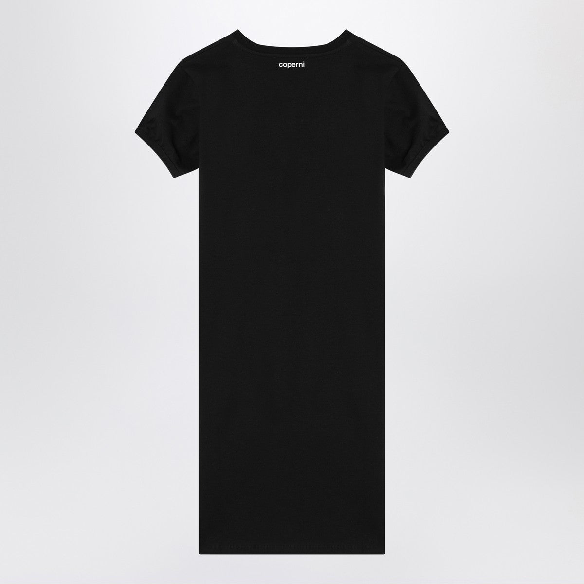 Coperni Black mini dress with heart Coperni