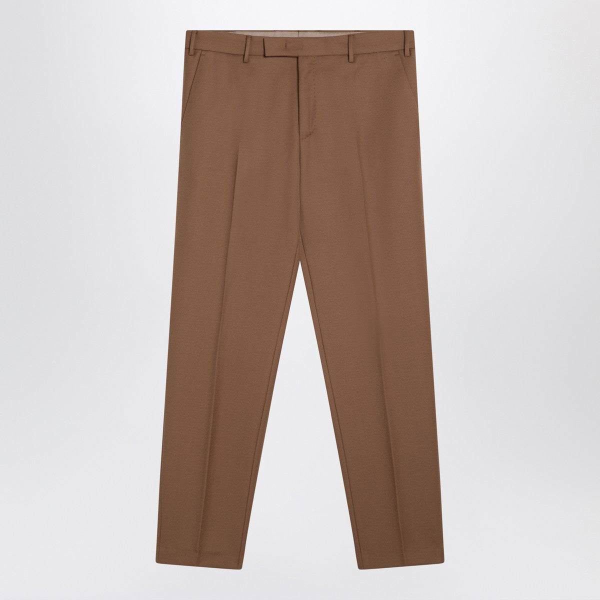 PT Torino Desert-coloured virgin wool trousers PT Torino