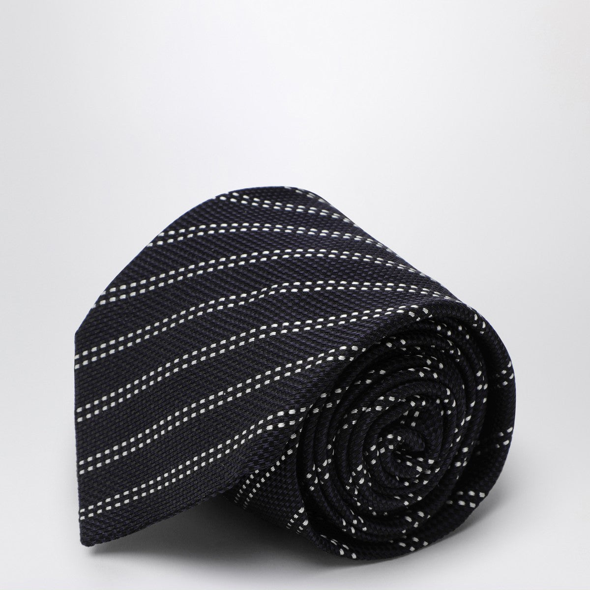 Destin Blue/white silk tie Destin