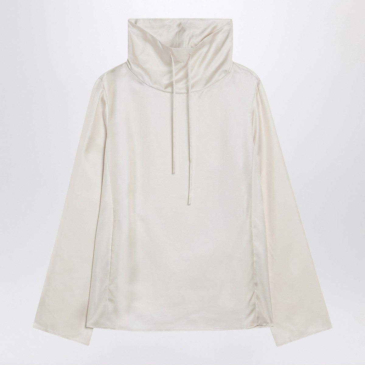 LouLou De Saison Ivory Cyna silk blouse LouLou De Saison